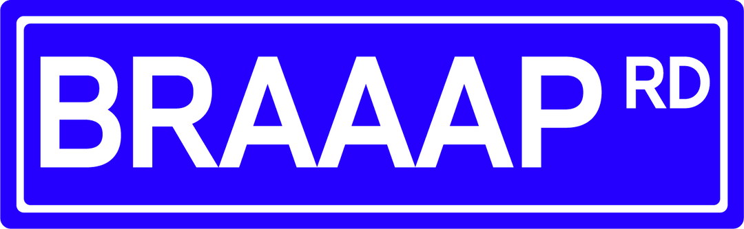 Braaap Rd - Street Sign
