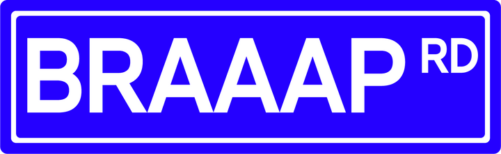 Braaap Rd - Street Sign