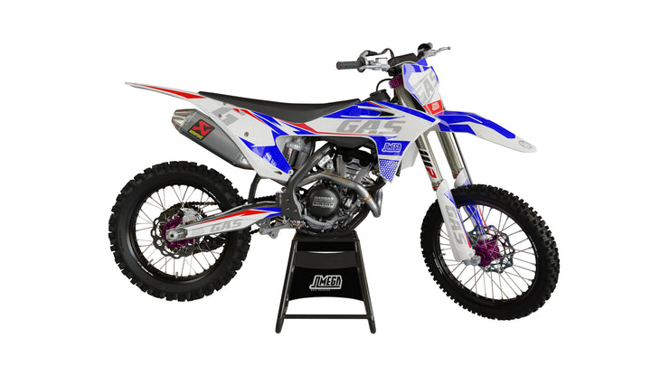 Gas Blue Chill Graphics Kit