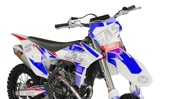 Gas Blue Chill Graphics Kit