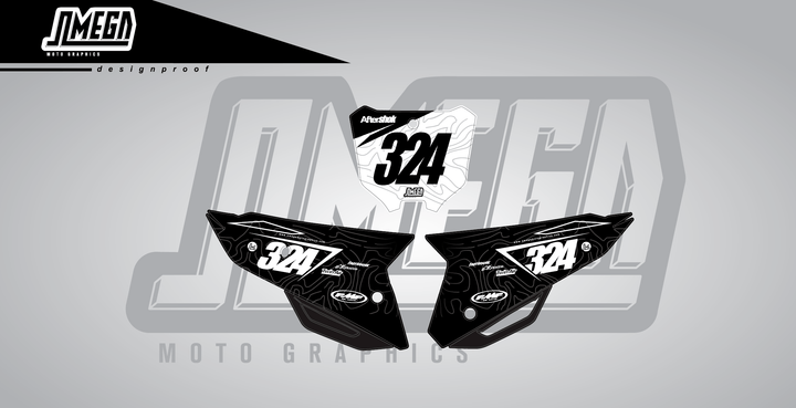 Black Expansion Number Plates