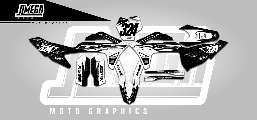 Gas Black Expansion Graphics Kit