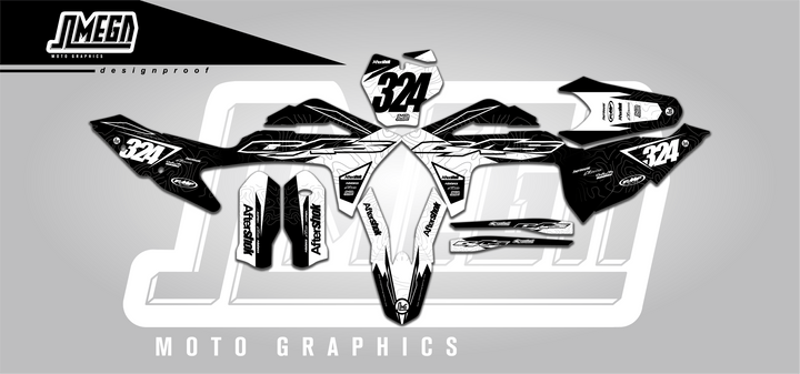 Gas Black Expansion Graphics Kit