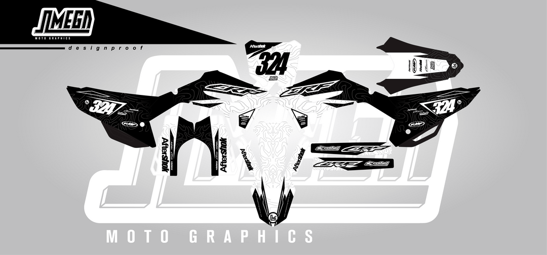 Honda Black Expansion Graphics Kit
