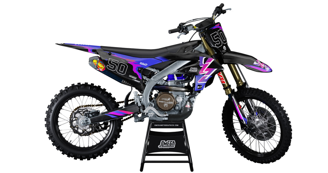 Yamaha Black 50th Graphics Kit