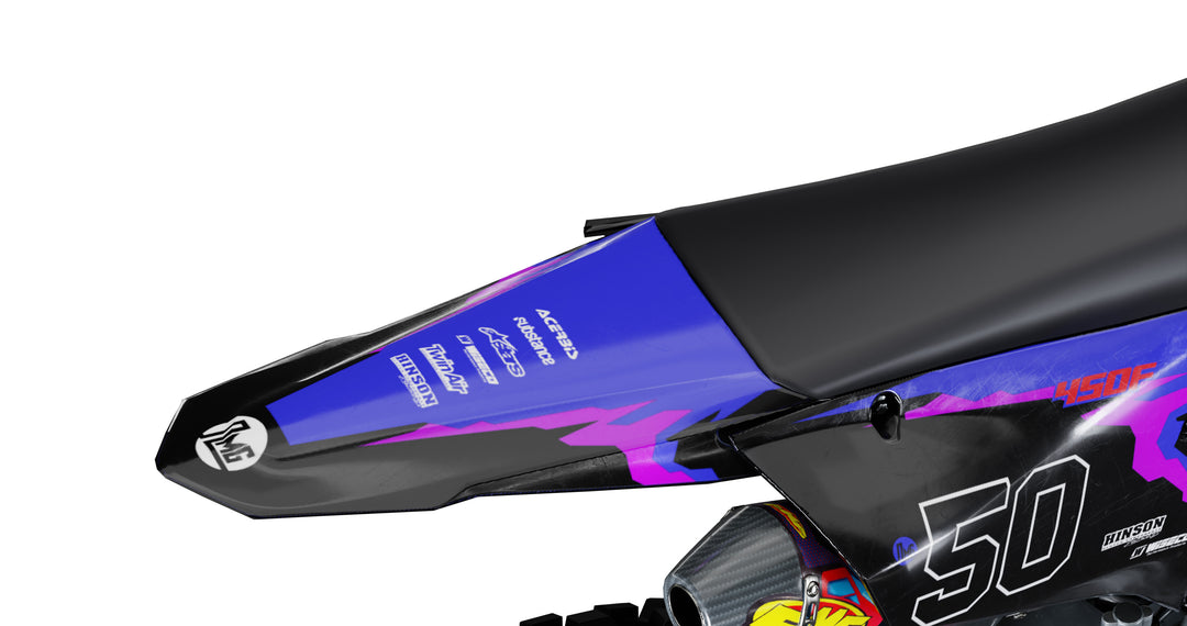 Yamaha Black 50th Decals