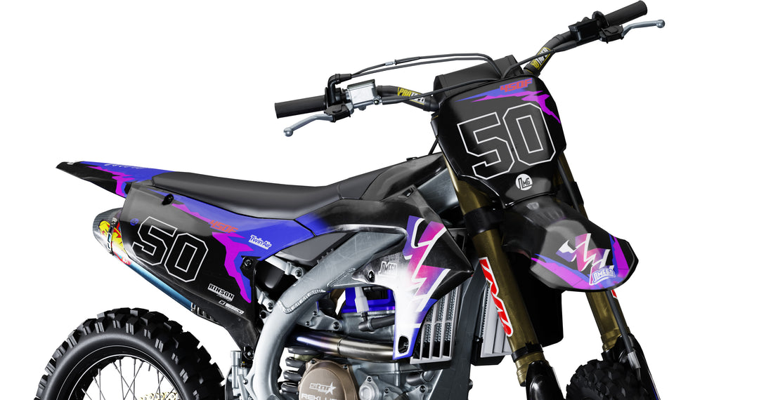 Yamaha Black 50th Sticker Kit