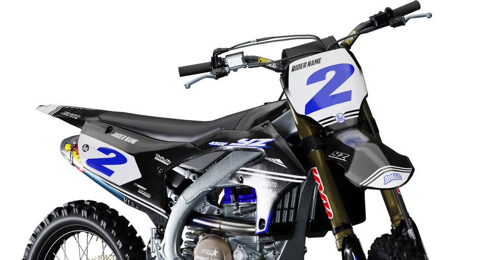 Black Yamaha 24 Decals Kit