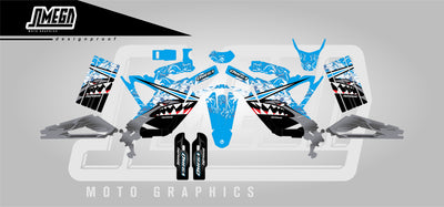 Blue Bullet Graphics kit