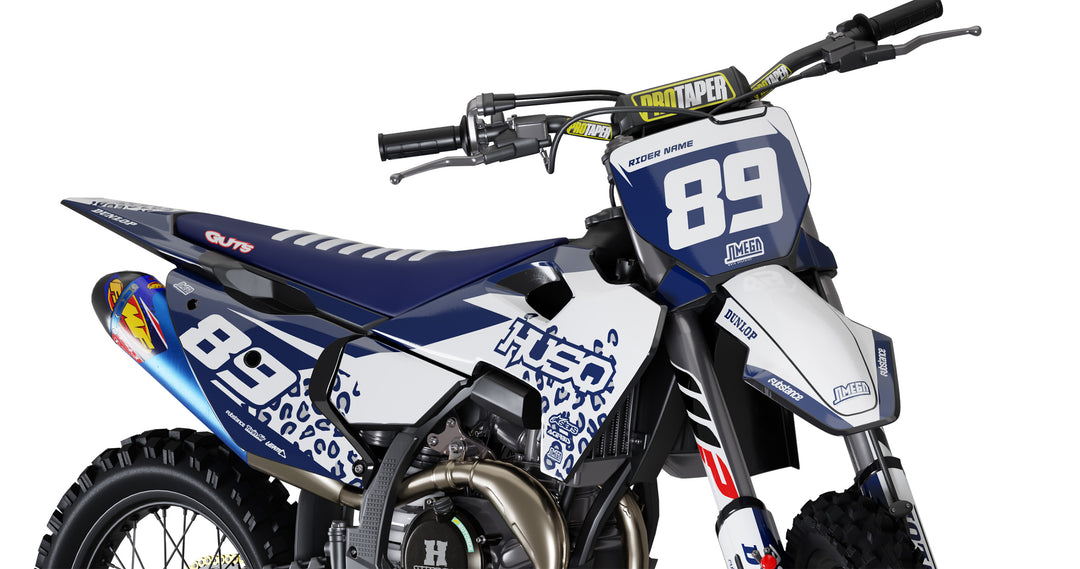 Blue Leopard Graphics Kit