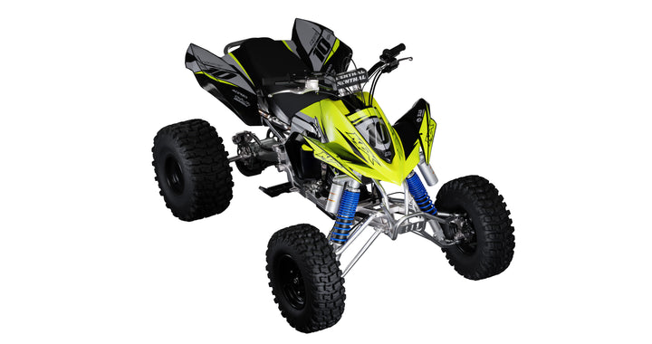 Fluro Bullet Quads Sticker Kit
