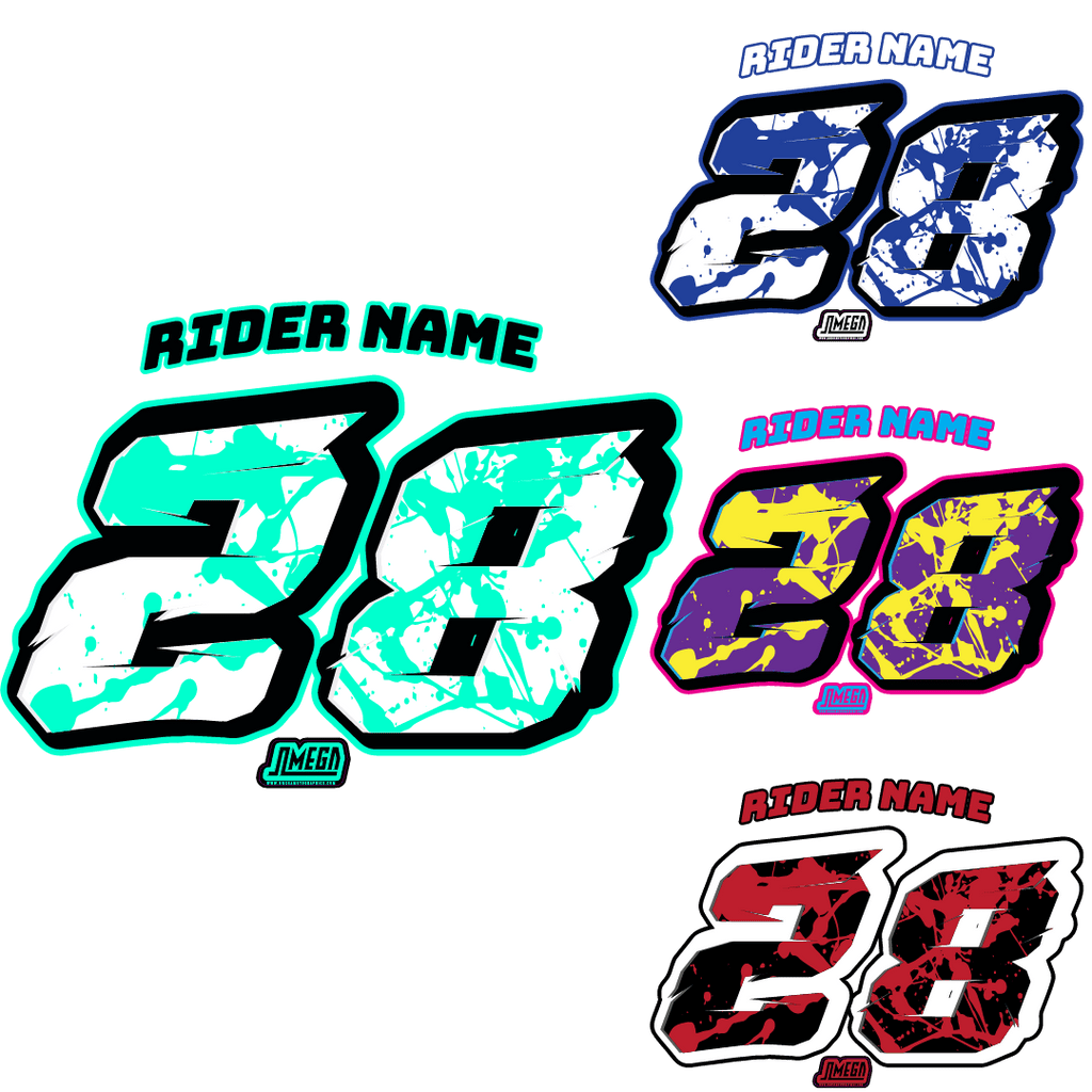 Bungee Iron-On Jersey Print – Omega Moto Graphics