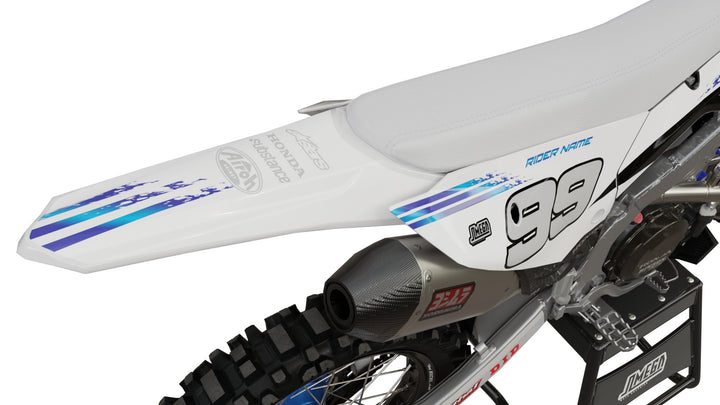 honda cr crf blue steel graphics kit