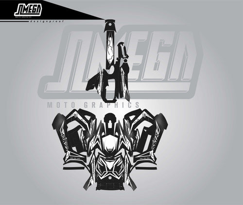 Cam-Am Black Strike Ryker Graphics Kit