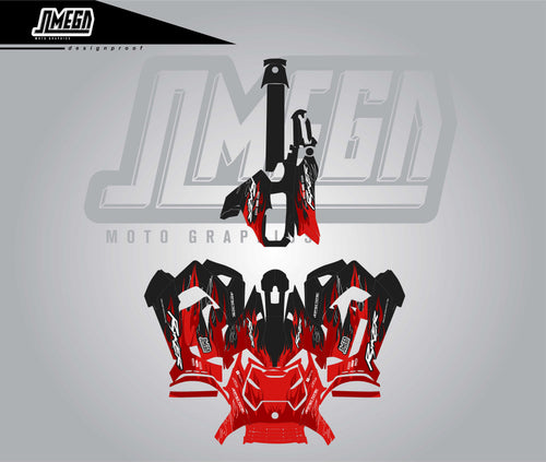 Cam-Am On Fire Ryker Graphics Kit