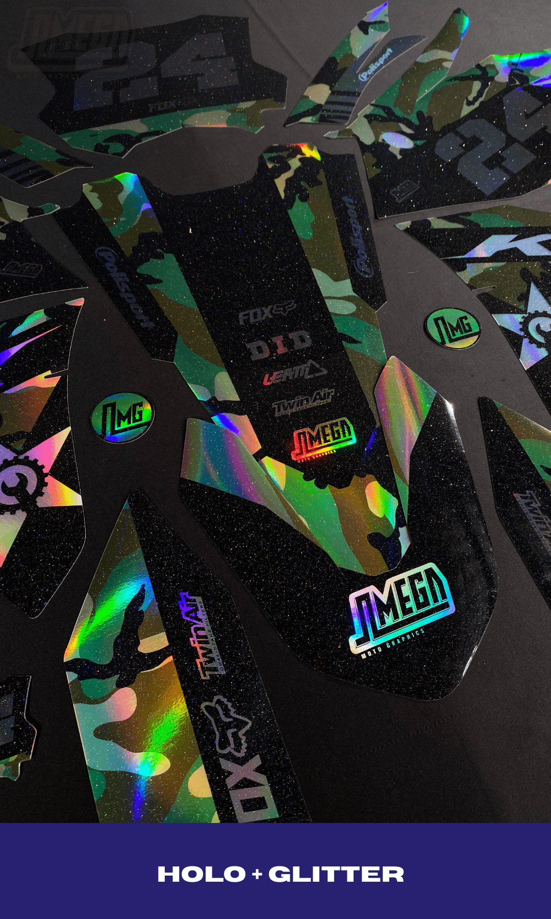 Kawasaki Camo Graphics Kit