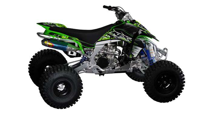 Kawasaki Green Camo Quad Sticker Decal Kit