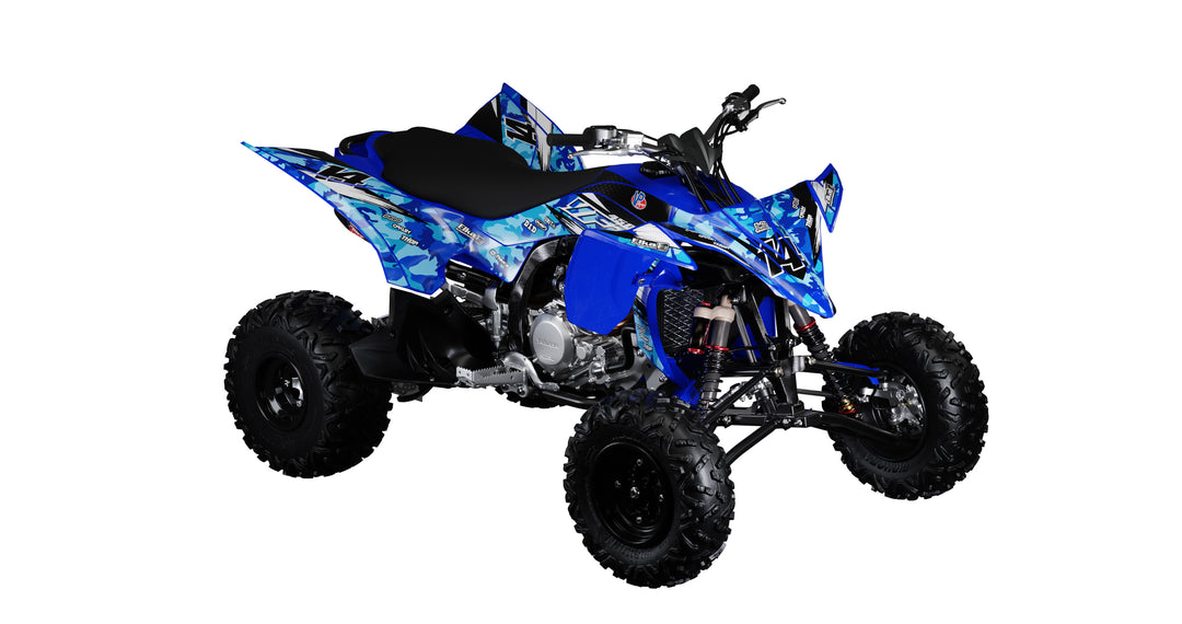 Blue Camo Quad Graphics Kit