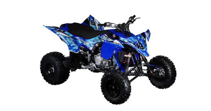 Blue Camo Quad Graphics Kit