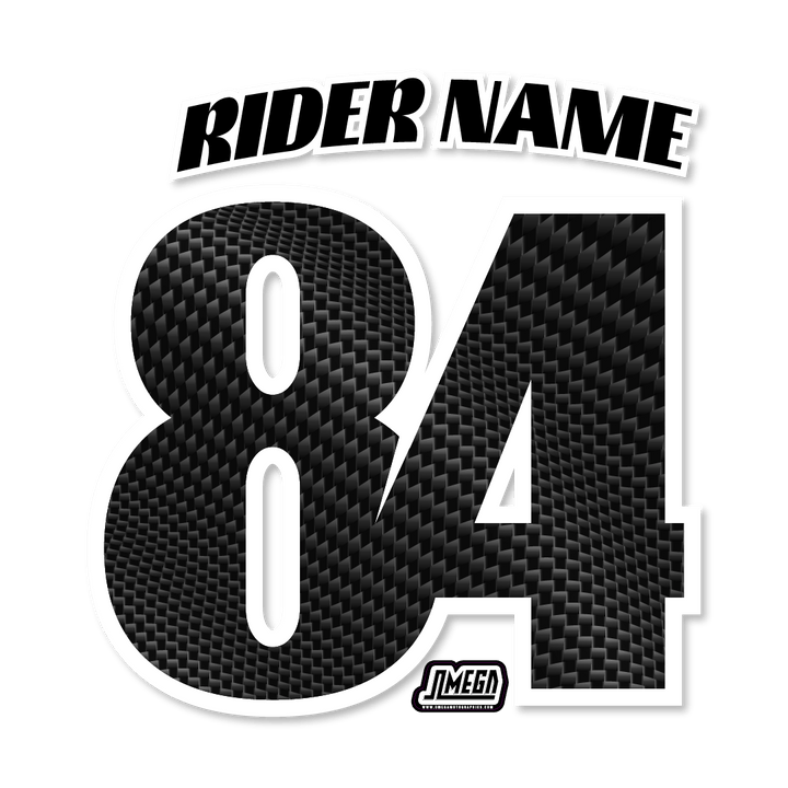 Carbon Iron-On Jersey Print