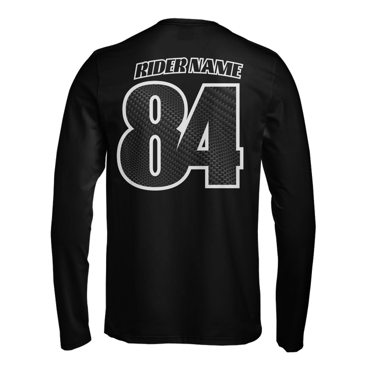 Carbon Iron-On Jersey Print