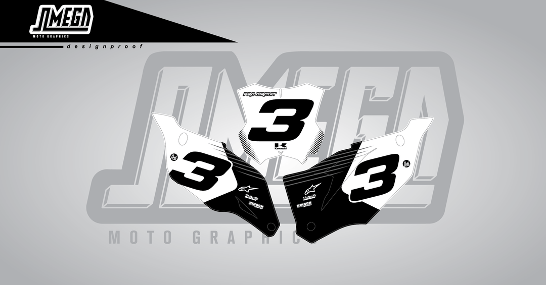 Clean White Number Plates