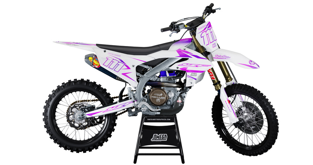 Clean Purple Graphics Kit