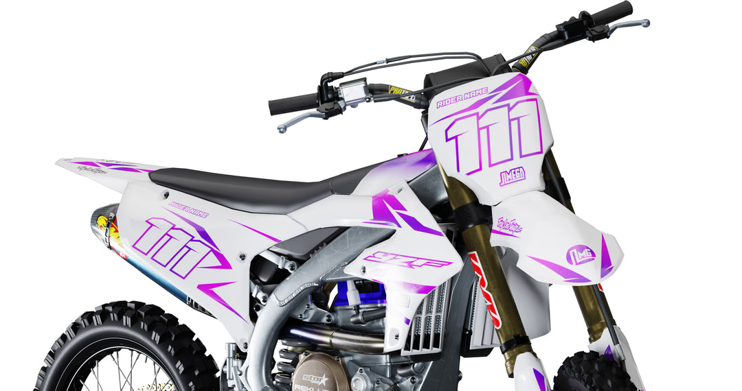 Clean Purple Sticker Kit