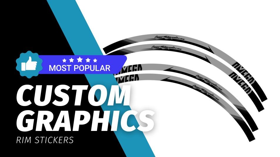 Custom Wheel Rim Stickers – Omega Moto Graphics