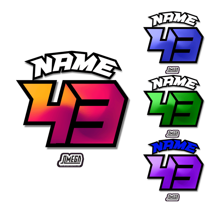 Clean Iron-On Jersey Print