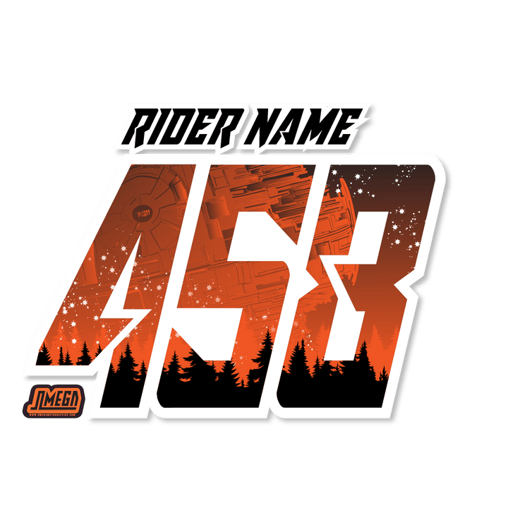 Deathstar Iron-On Jersey Print