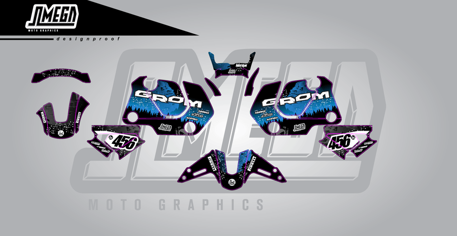 Death Star Road Bike Graphics Kit | Motorcycle Stickers – Omega Moto ...