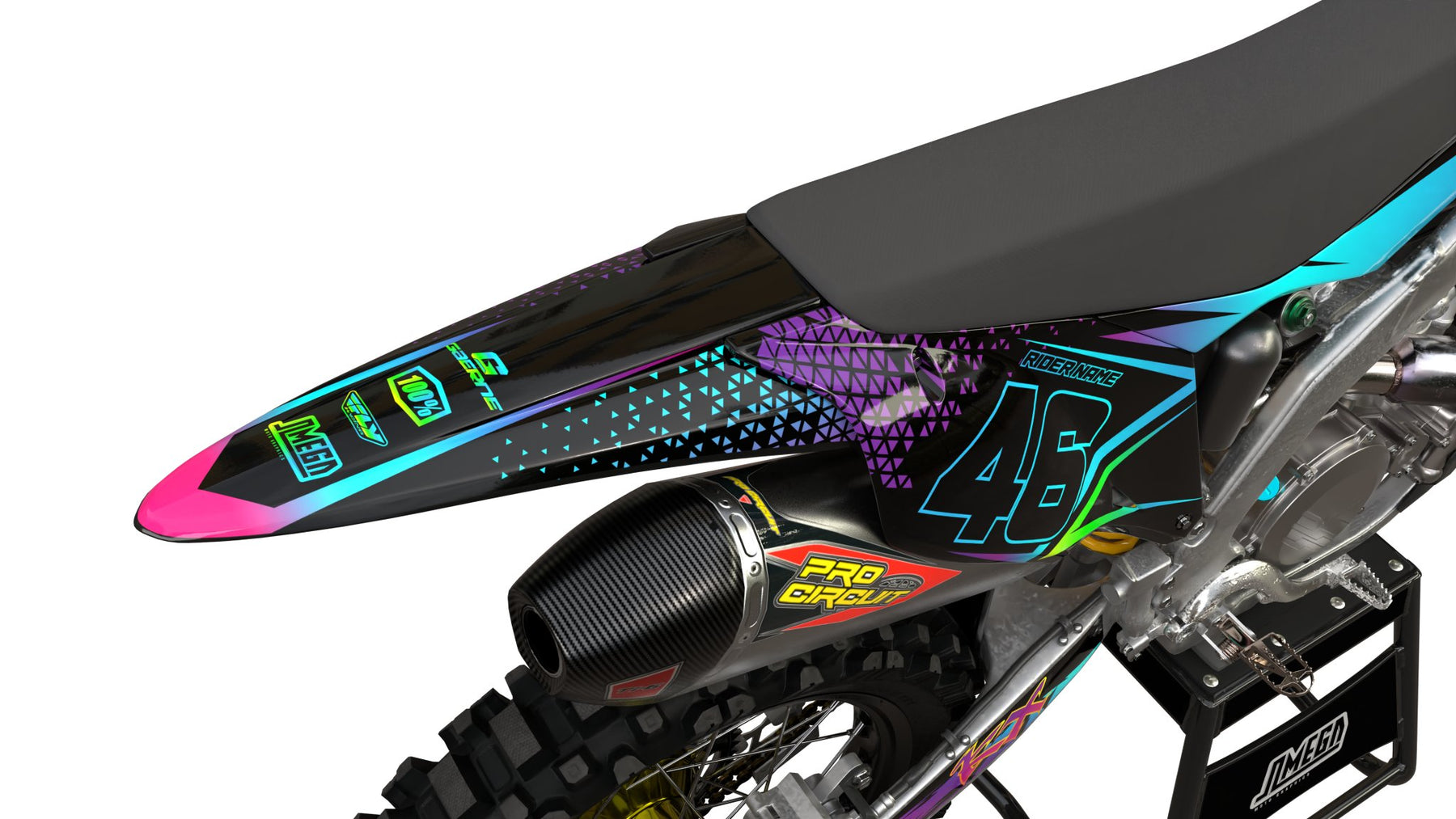 Double Vision Graphics Kit | Motocross Decals – Omega Moto Graphics