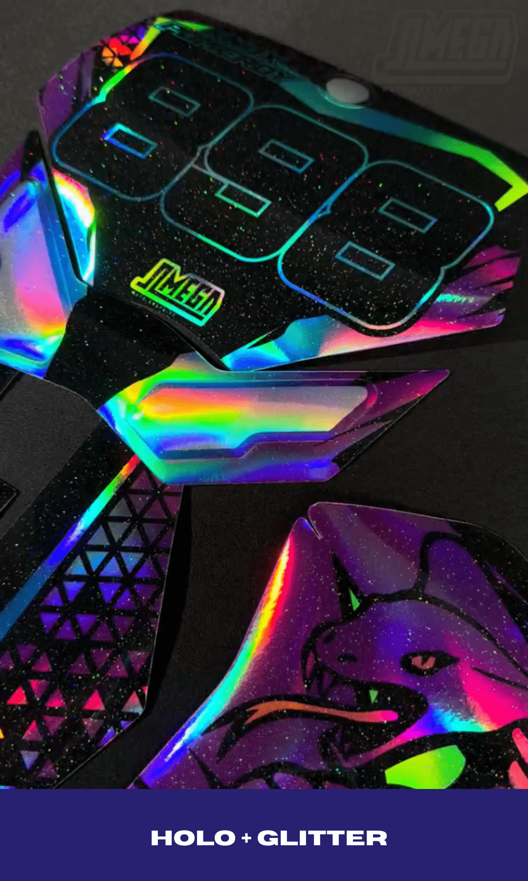 Double Vision Graphics Kit | Motocross Decals – Omega Moto Graphics