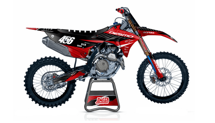 Ducati Rosso Blitz Graphics kit