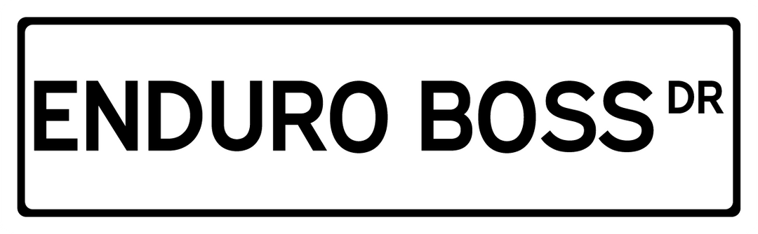 Enduro Boss Dr - Street Sign