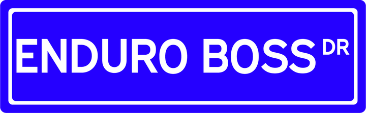 Enduro Boss Dr - Street Sign