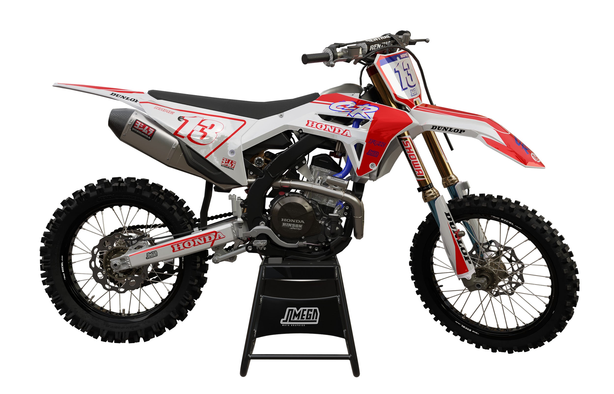 Electric CR Graphics Kit | Omega Moto Graphics