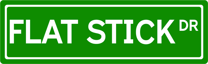 Flat Stick Dr - Street Sign