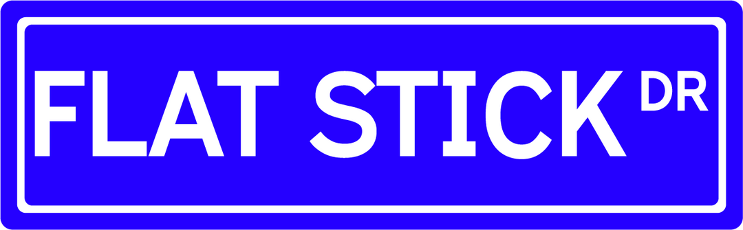 Flat Stick Dr - Street Sign