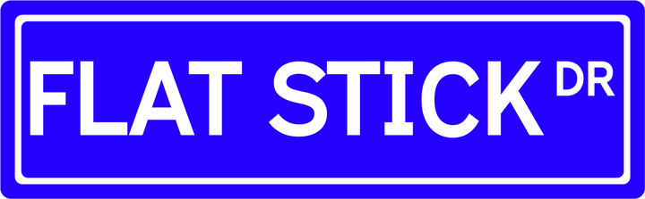 Flat Stick Dr - Street Sign