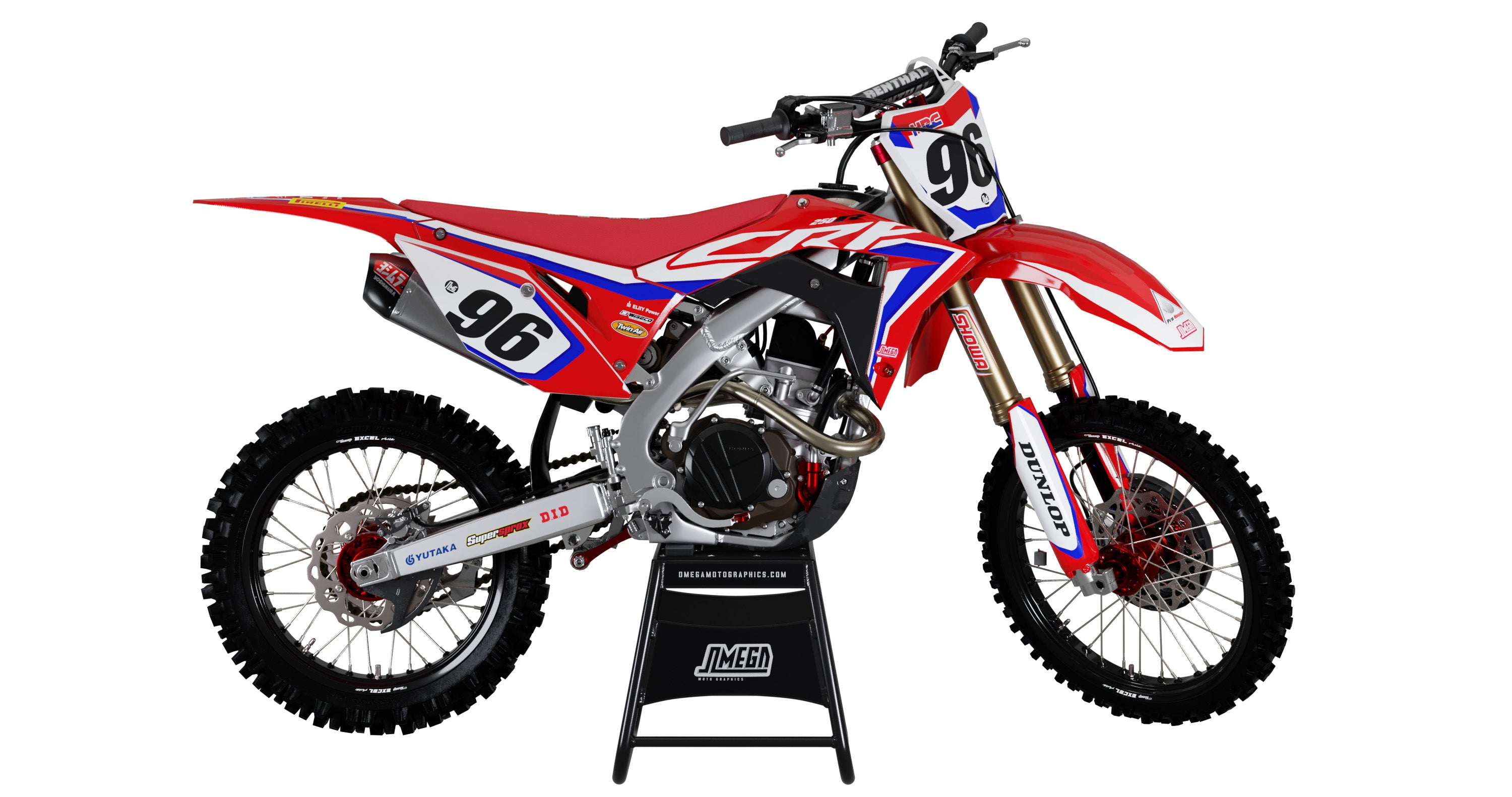 Factory Honda 2020 Graphics Kit | Omega Moto Graphics