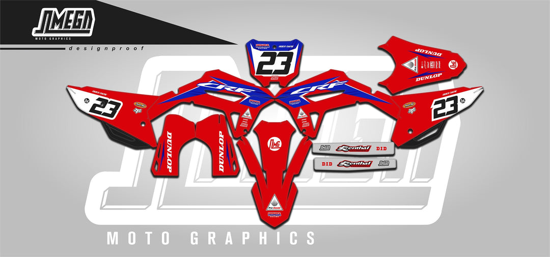 Factory Honda 2024 Graphics Kit
