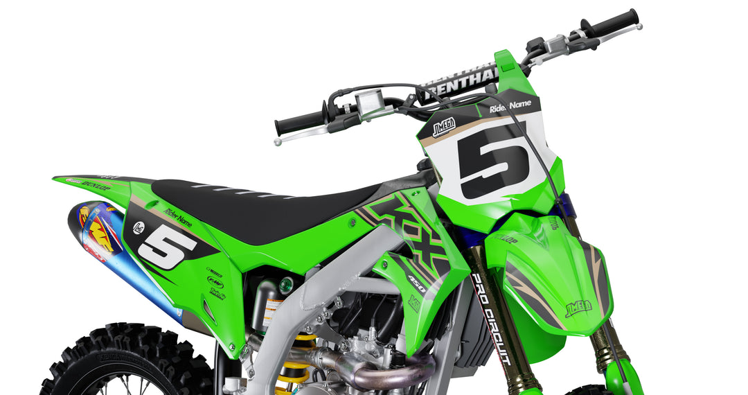 Factory Kawasaki 2021 Graphics Kit