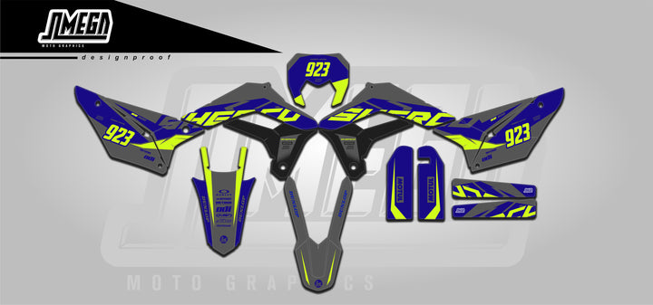 Sherco 2024 decals graphics kit