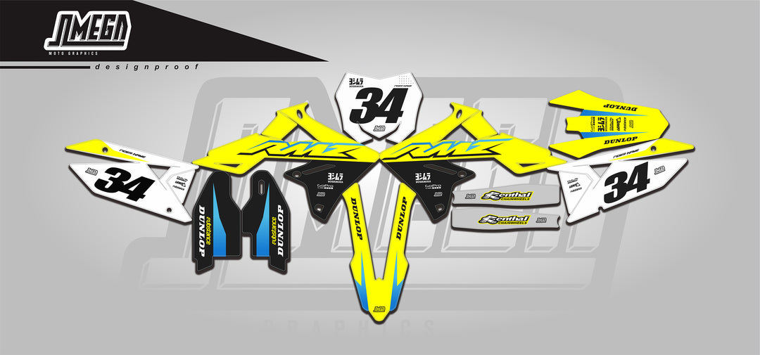 Suzuki Factory 24 Graphics Kit