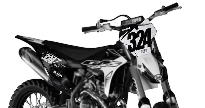 Black Expansion Number Plates