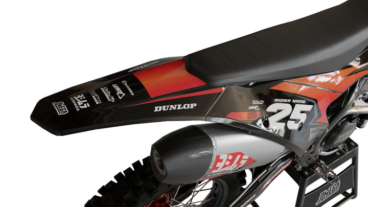 gasgas ec mc red send it graphics kit