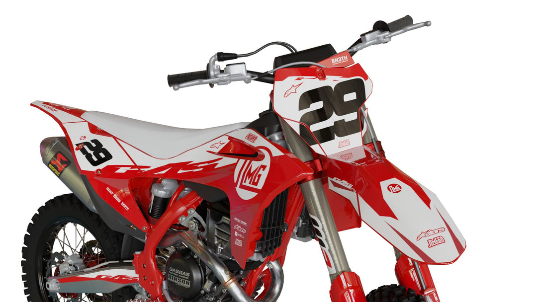 gasgas ec mc red bandit graphics kit