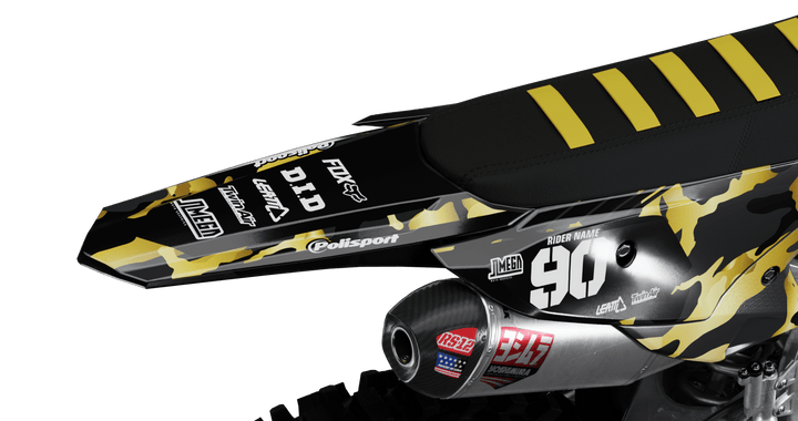 Gold Camo Graphics Kit